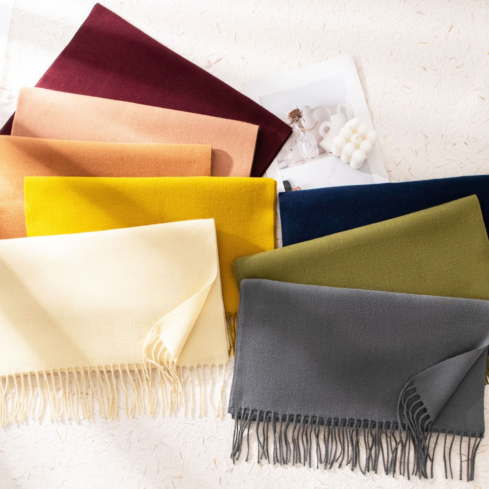 Women's Scarf | Warm, Soft, Fringed Winter Wrap
