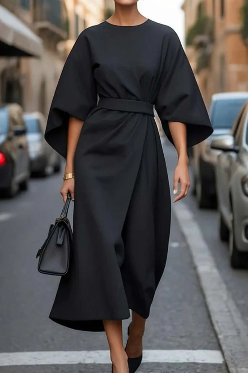 Wedding Guest Dress | Elegant Belted, Flattering Fit | Occasion Wear