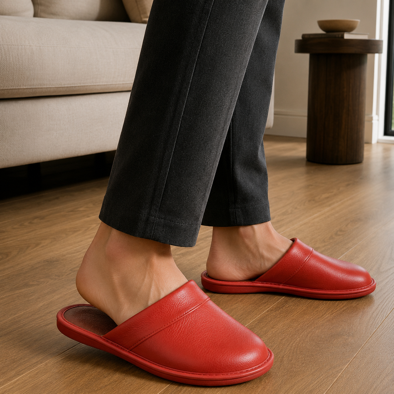 House Slippers | Men's, Leather | Slip On, Comfortable