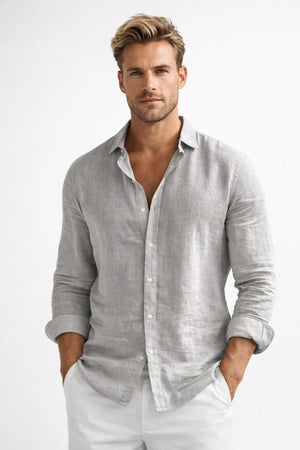 Linen Shirt | Lightweight Breathable Casual Fit
