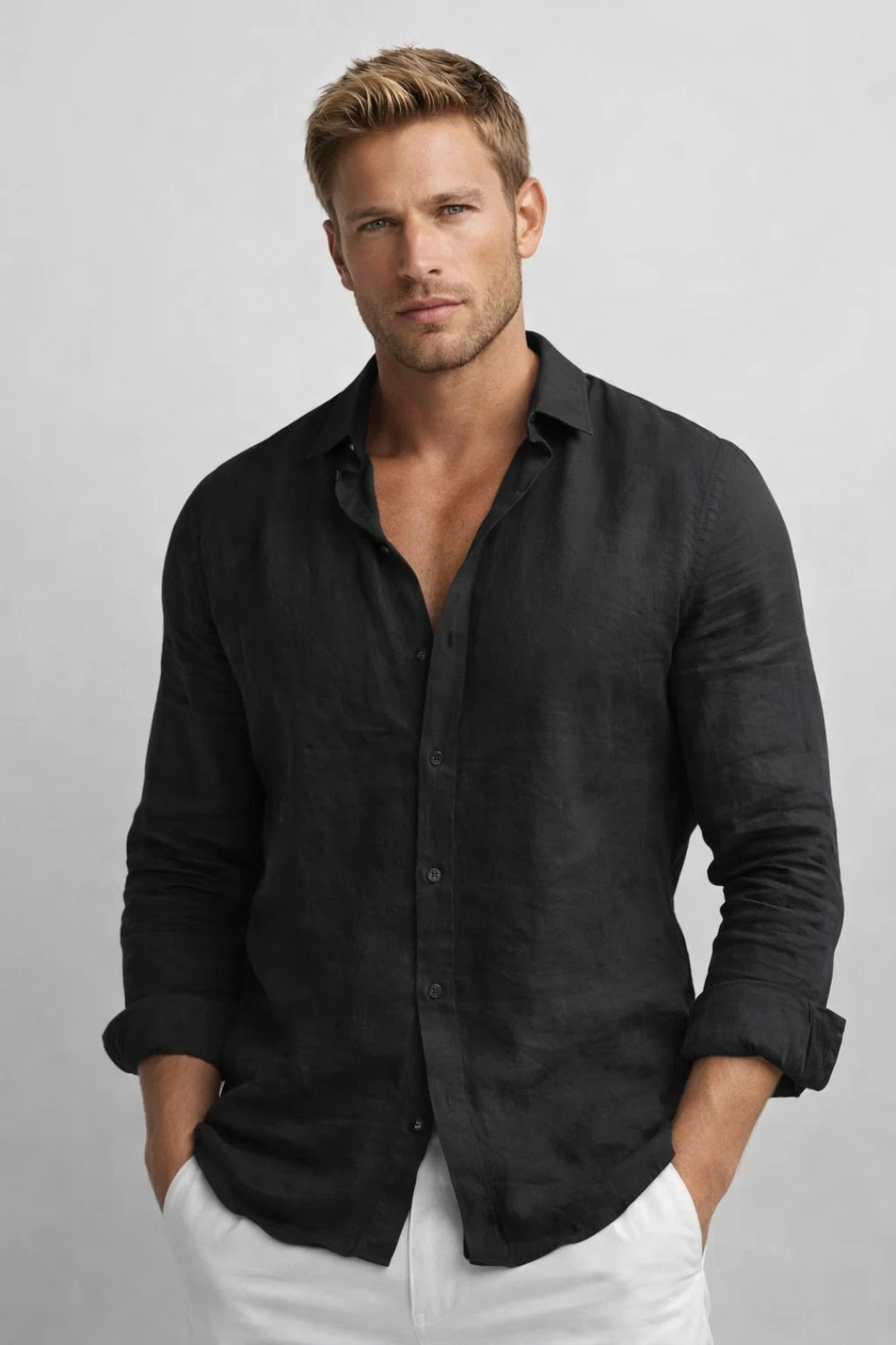 Linen Shirt | Lightweight Breathable Casual Fit