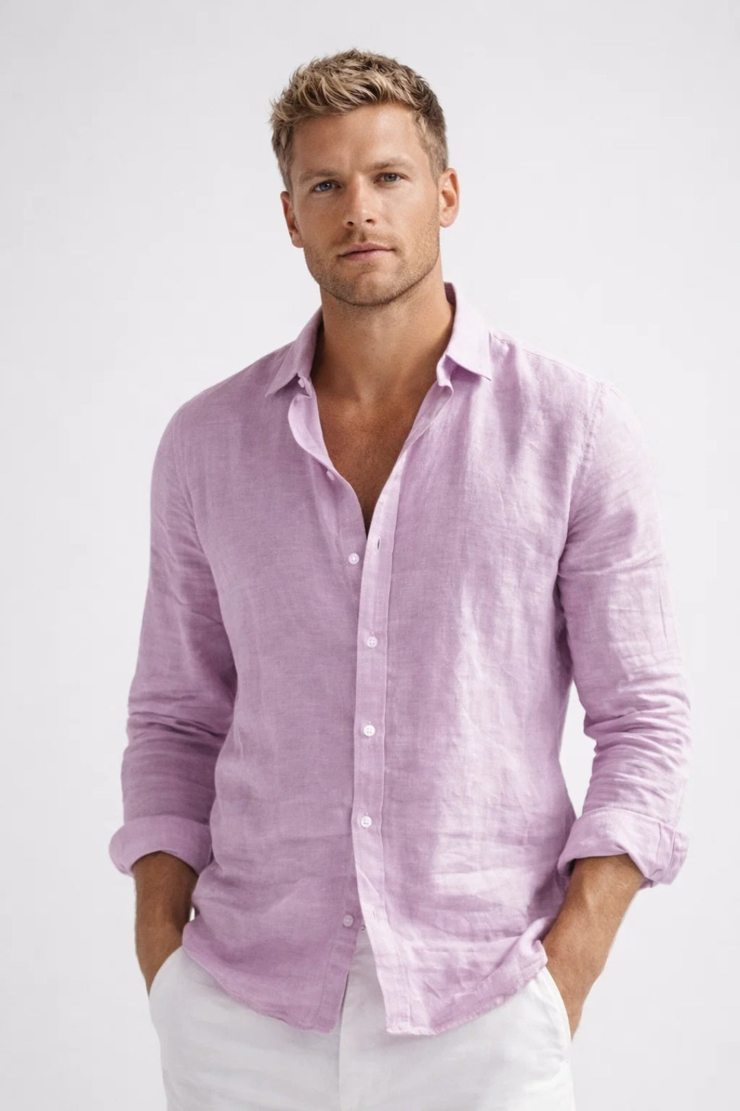 Linen Shirt | Lightweight Breathable Casual Fit