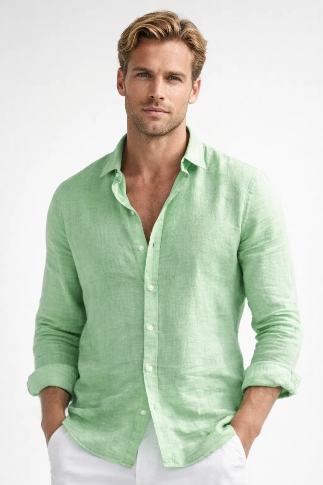 Linen Shirt | Lightweight Breathable Casual Fit