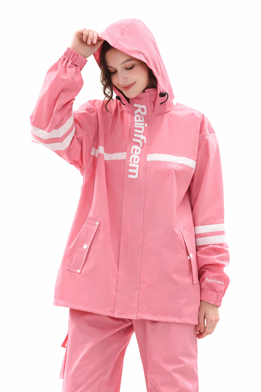 Women's Rain Pants | Waterproof, Hooded Set | Lightweight