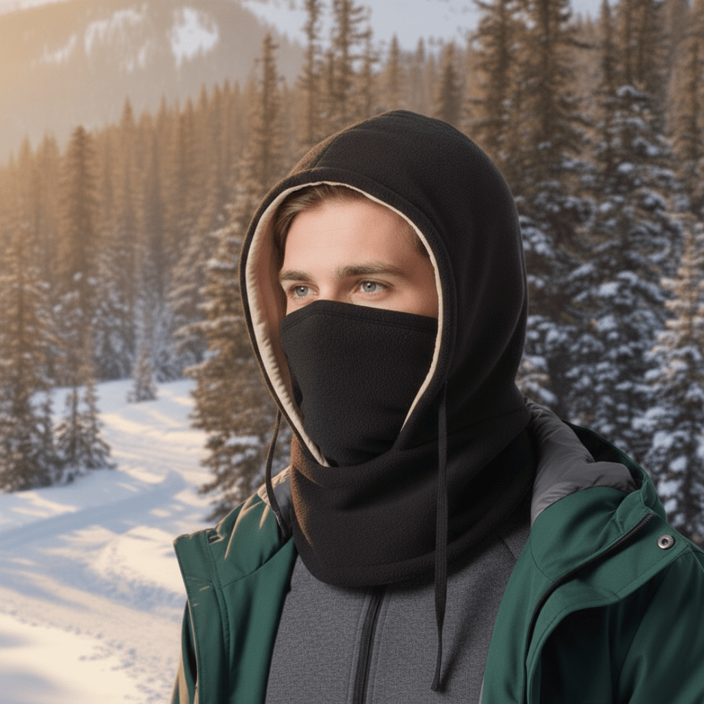 Windproof Balaclava | Thermal, Winter | Neck Cover, Cold Weather Protection