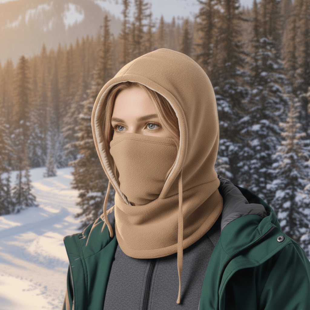 Windproof Balaclava | Thermal, Winter | Neck Cover, Cold Weather Protection