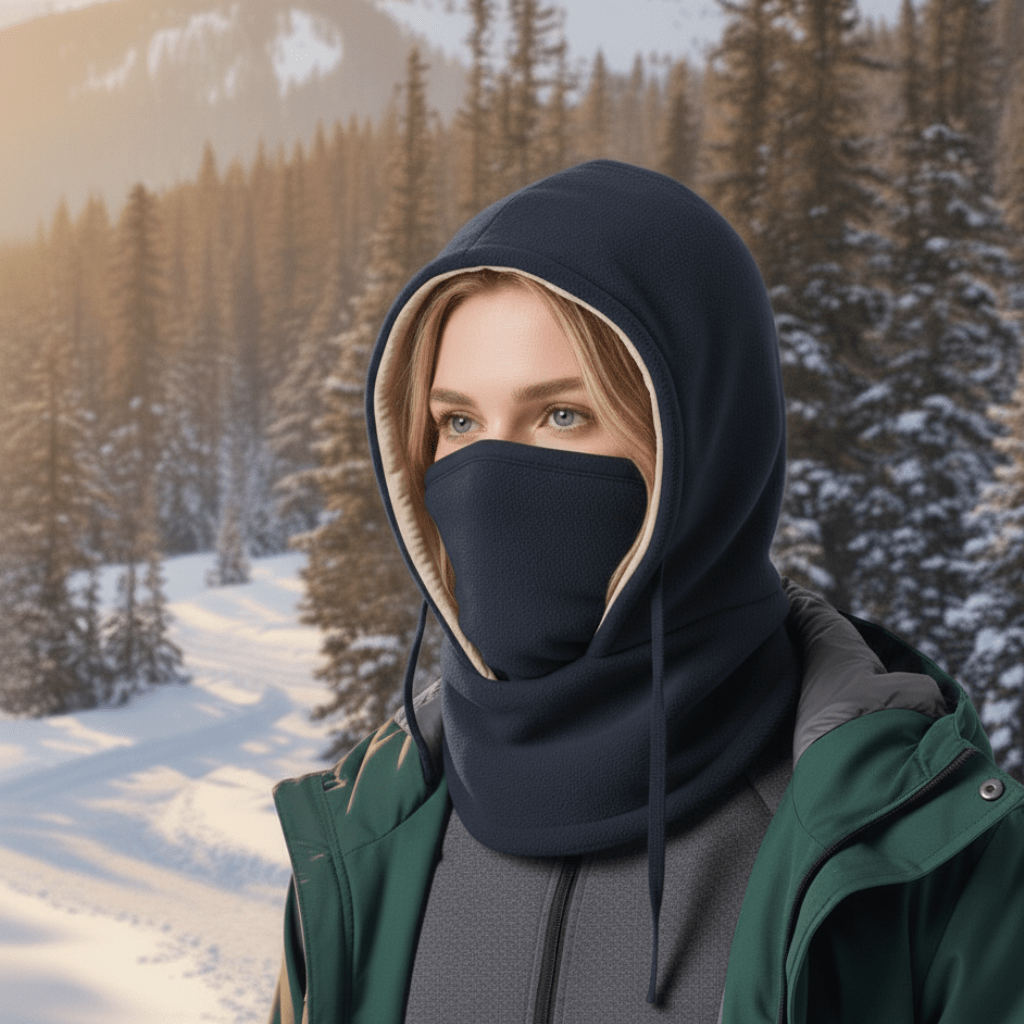 Windproof Balaclava | Thermal, Winter | Neck Cover, Cold Weather Protection
