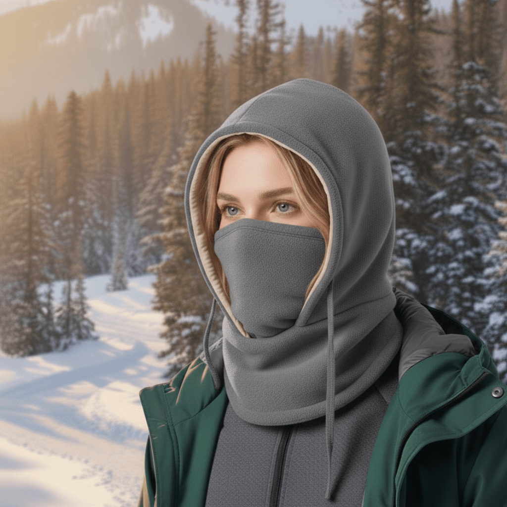 Windproof Balaclava | Thermal, Winter | Neck Cover, Cold Weather Protection