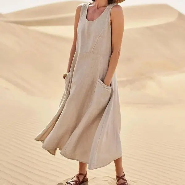 Linen Dress | Women, Long | Casual, Stylish