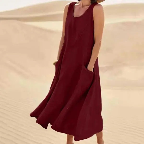 Linen Dress | Women, Long | Casual, Stylish
