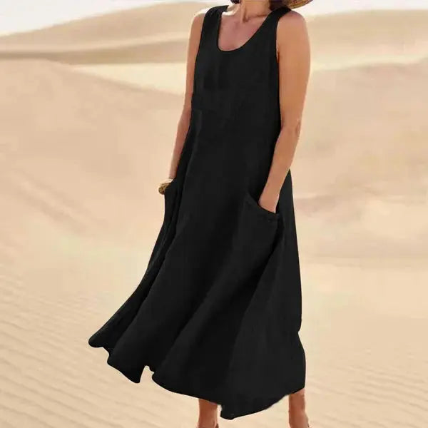 Linen Dress | Women, Long | Casual, Stylish