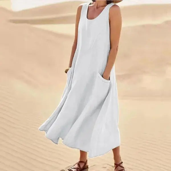 Linen Dress | Women, Long | Casual, Stylish