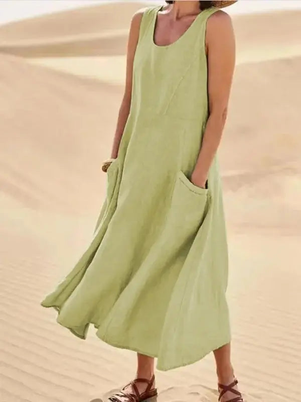 Linen Dress | Women, Long | Casual, Stylish
