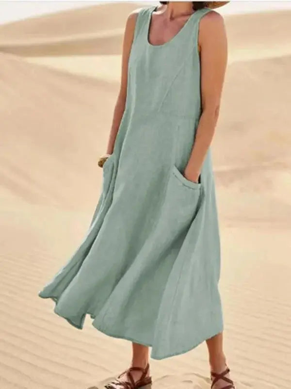 Linen Dress | Women, Long | Casual, Stylish