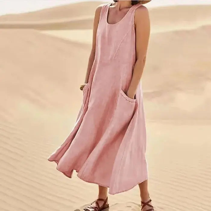 Linen Dress | Women, Long | Casual, Stylish