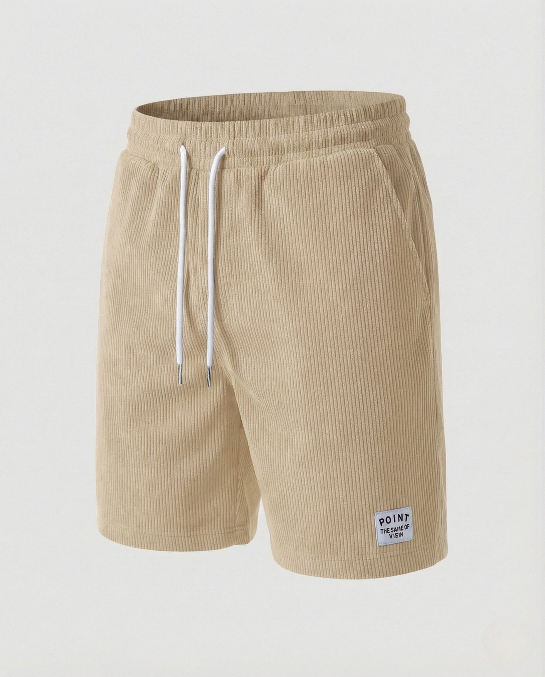 Men's Corduroy Shorts | Regular Fit, Adjustable Waist