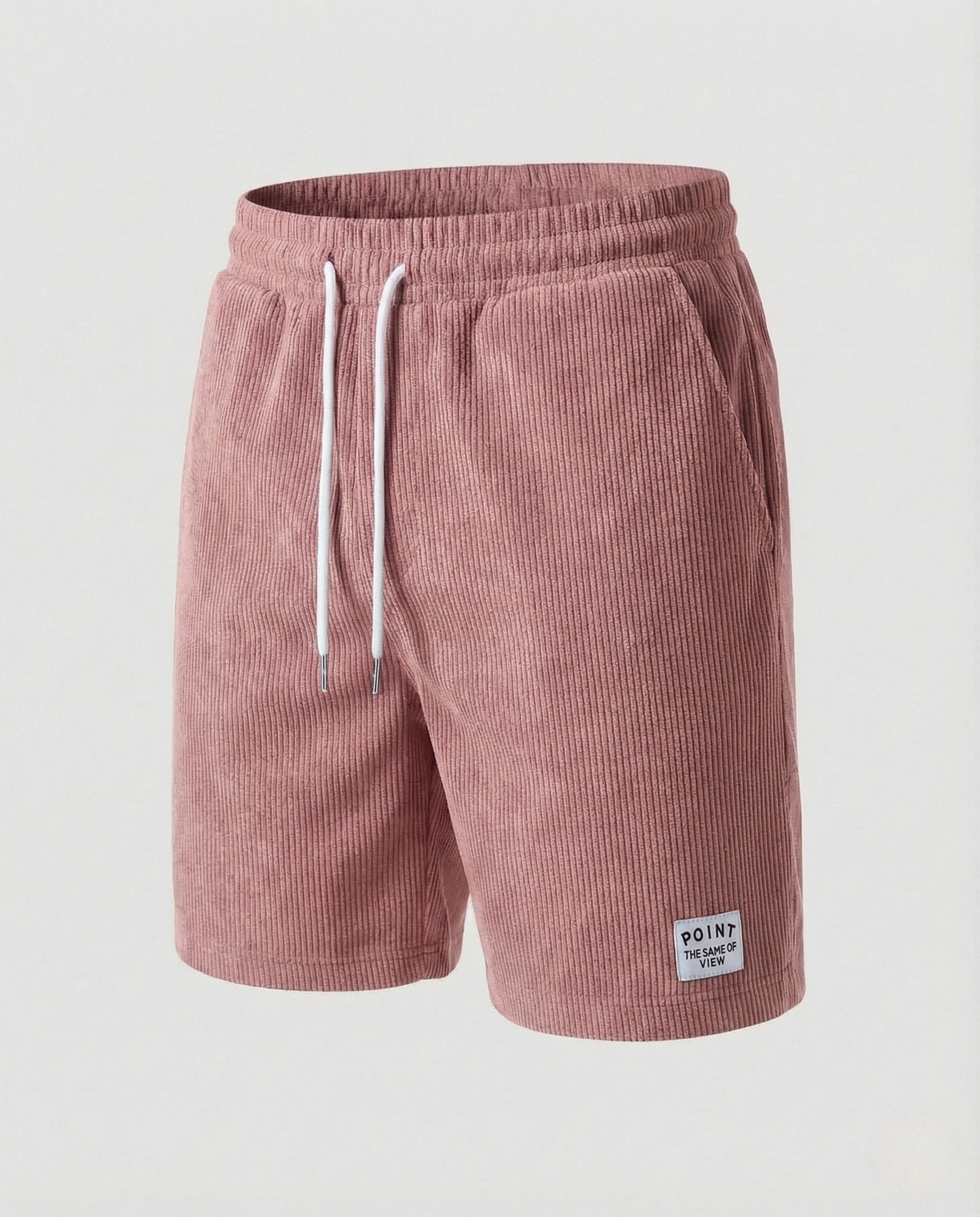 Men's Corduroy Shorts | Regular Fit, Adjustable Waist