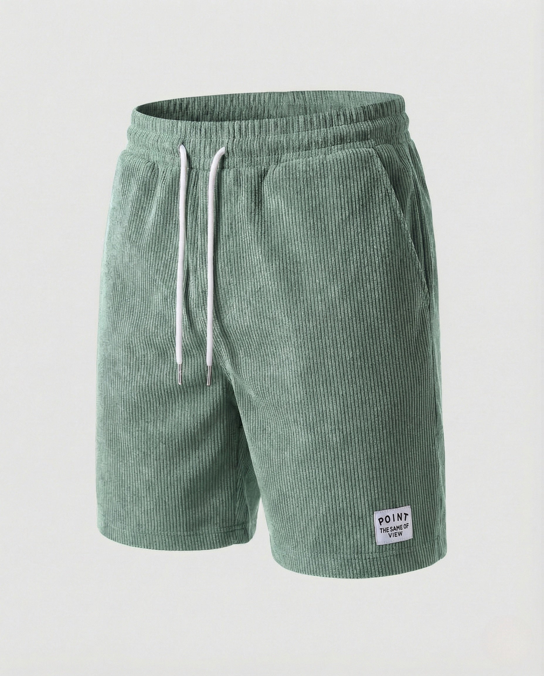 Men's Corduroy Shorts | Regular Fit, Adjustable Waist