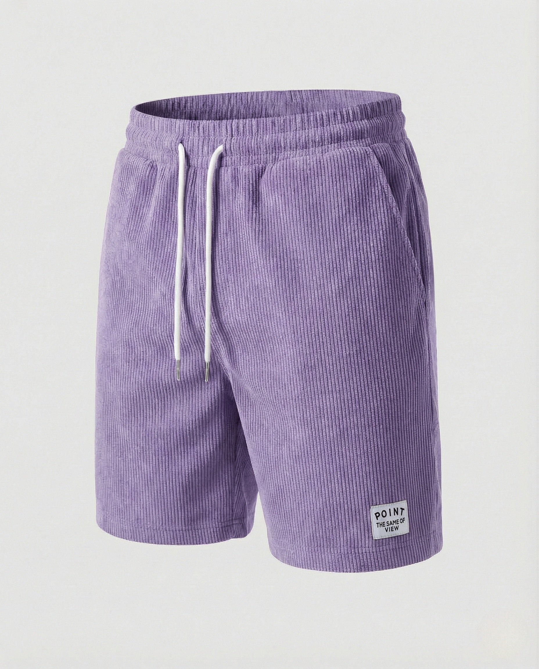 Men's Corduroy Shorts | Regular Fit, Adjustable Waist