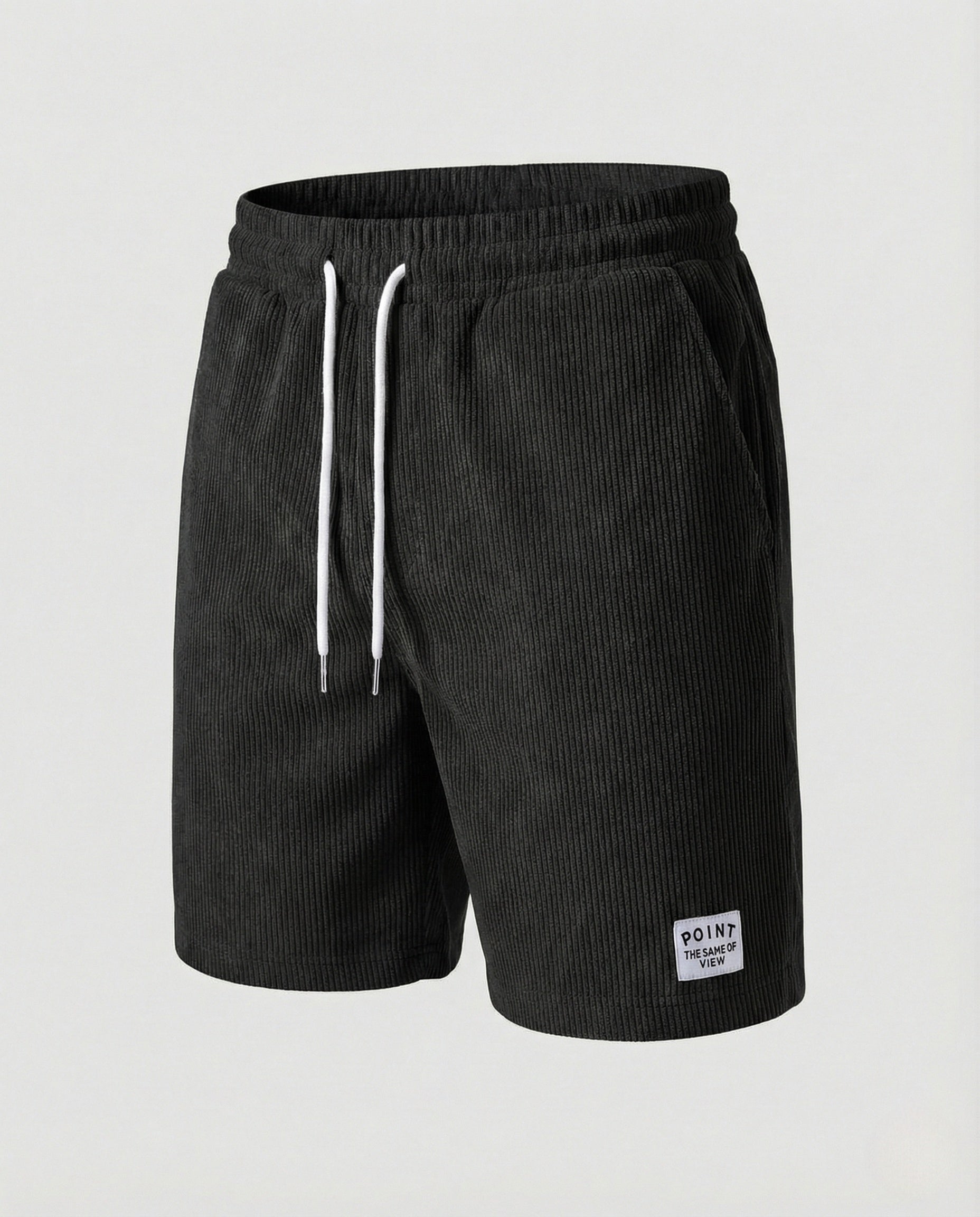 Men's Corduroy Shorts | Regular Fit, Adjustable Waist