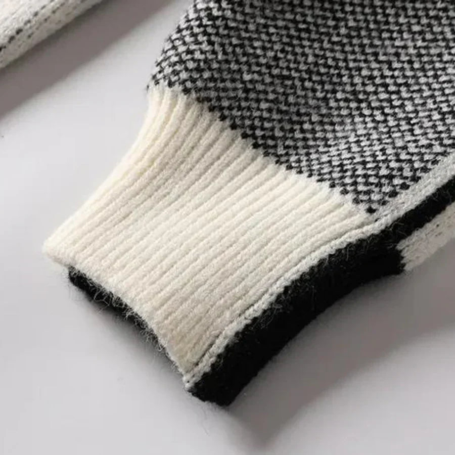 Men's Warm Sweater - Soft Knit - Classic Fit