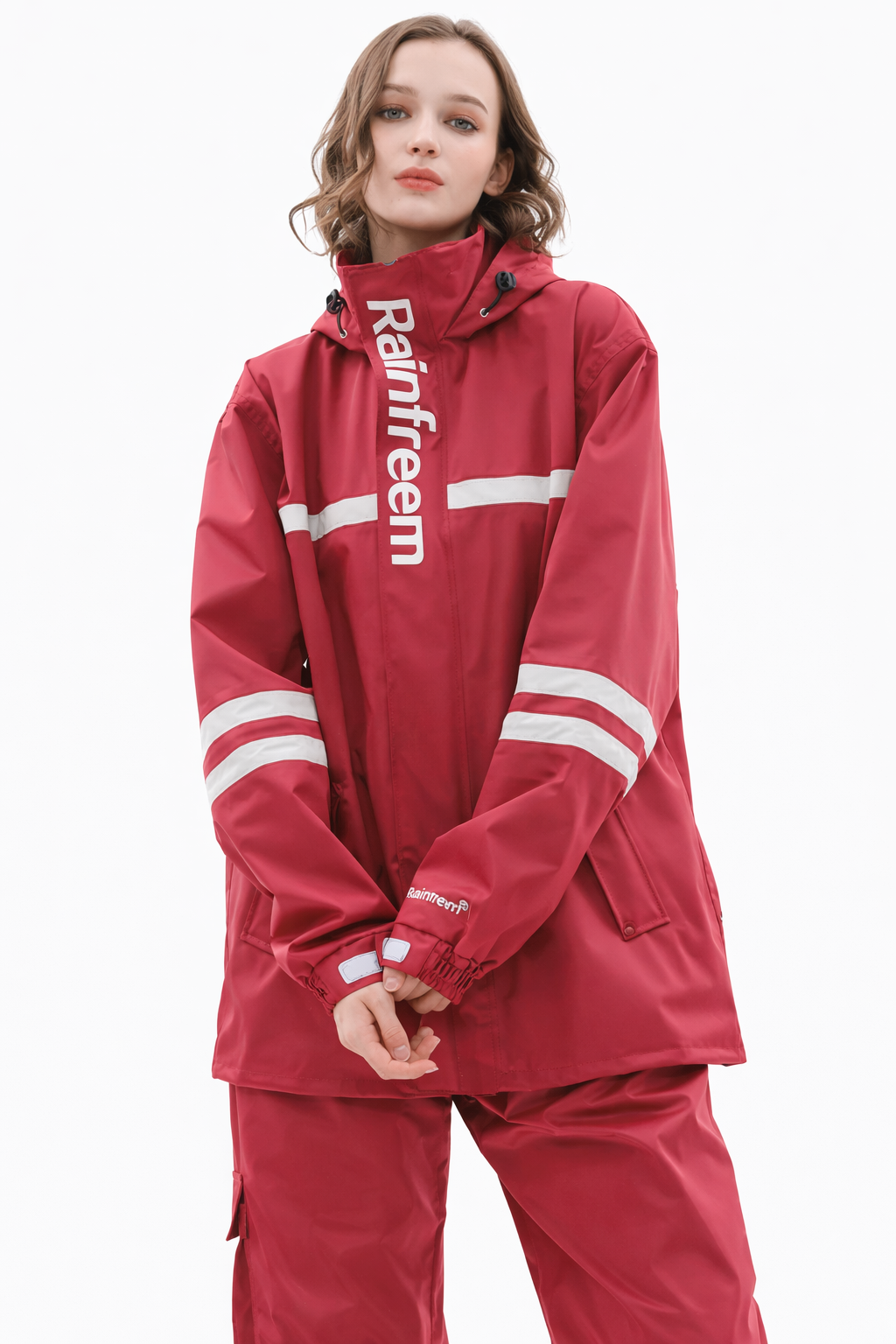 Women's Rain Pants | Waterproof, Hooded Set | Lightweight