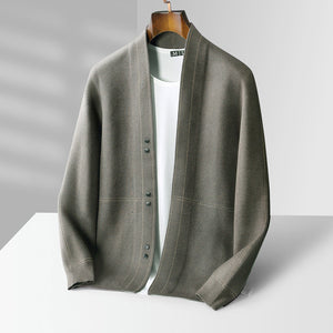 Men's Cardigan | Warm Wool Knit, Button Front