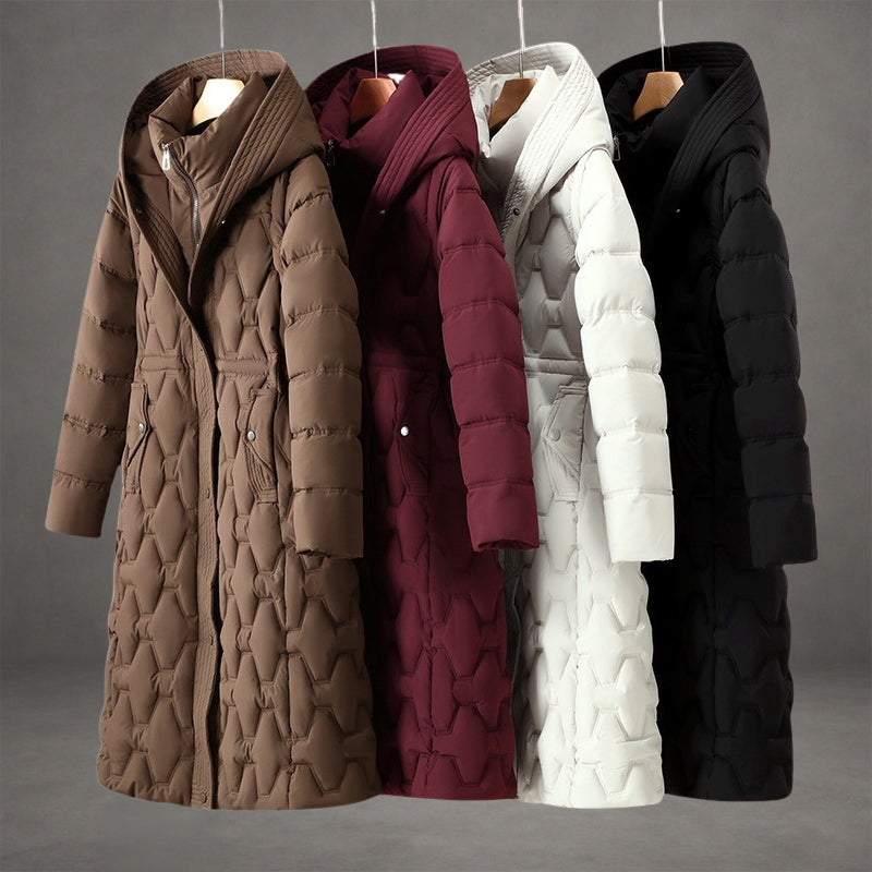 Women's Rain Jacket | Long Waterproof, Lightweight | Hooded