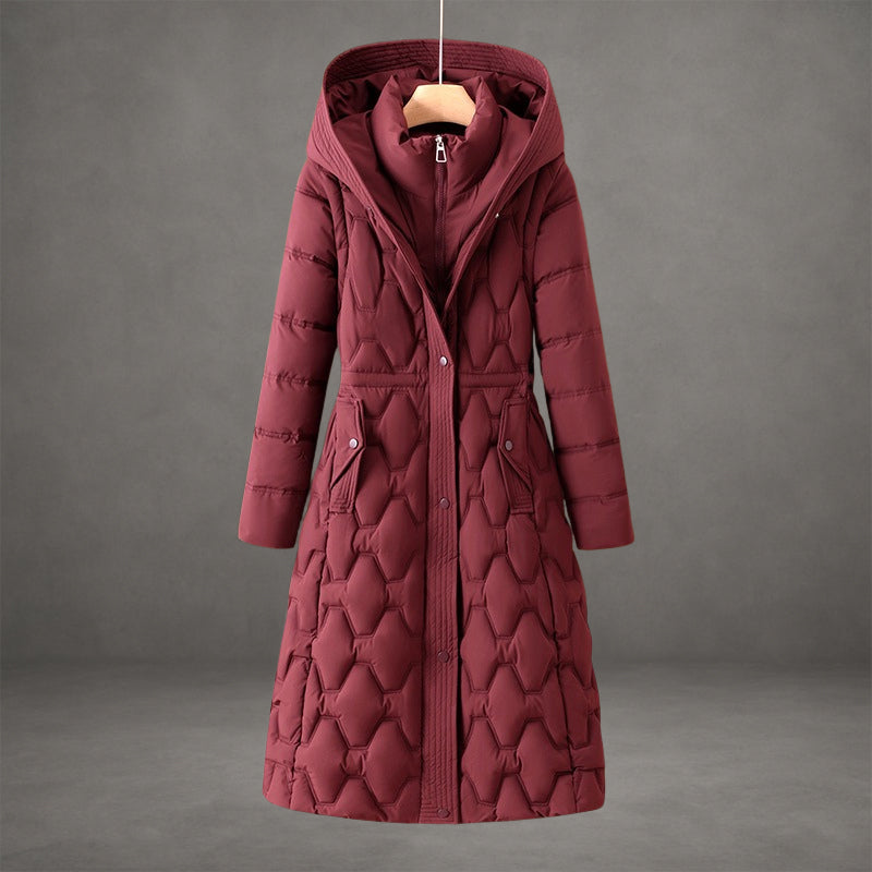 Women's Rain Jacket | Long Waterproof, Lightweight | Hooded