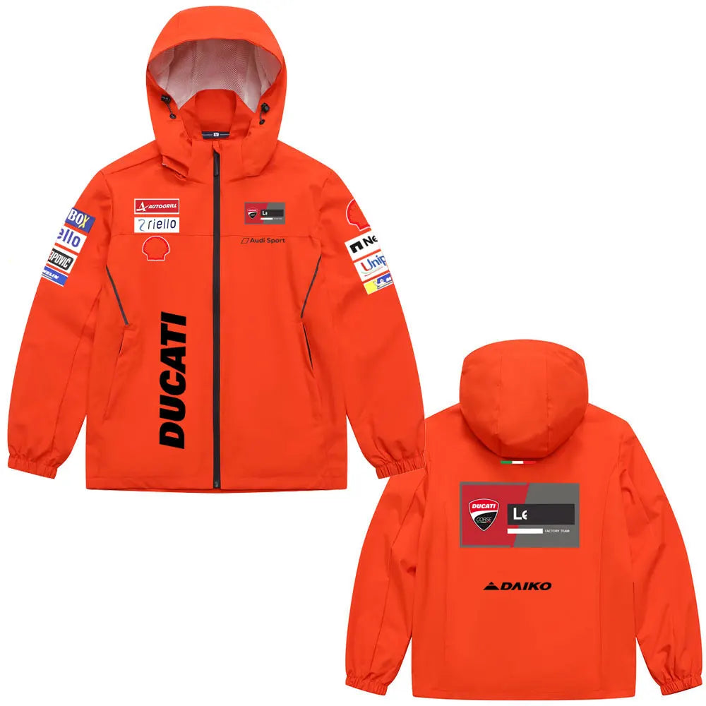 Motorcycle Jacket | Lightweight, Windproof, Rainproof | Unisex Racing Style
