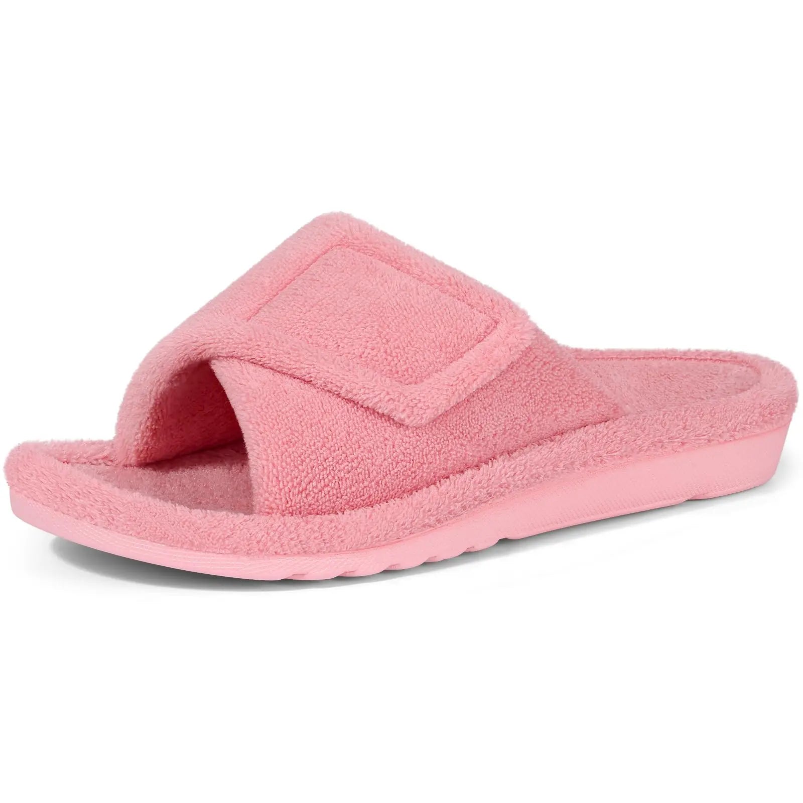 Women's Orthopedic Slippers | Plush Lining | Adjustable Velcro Closure
