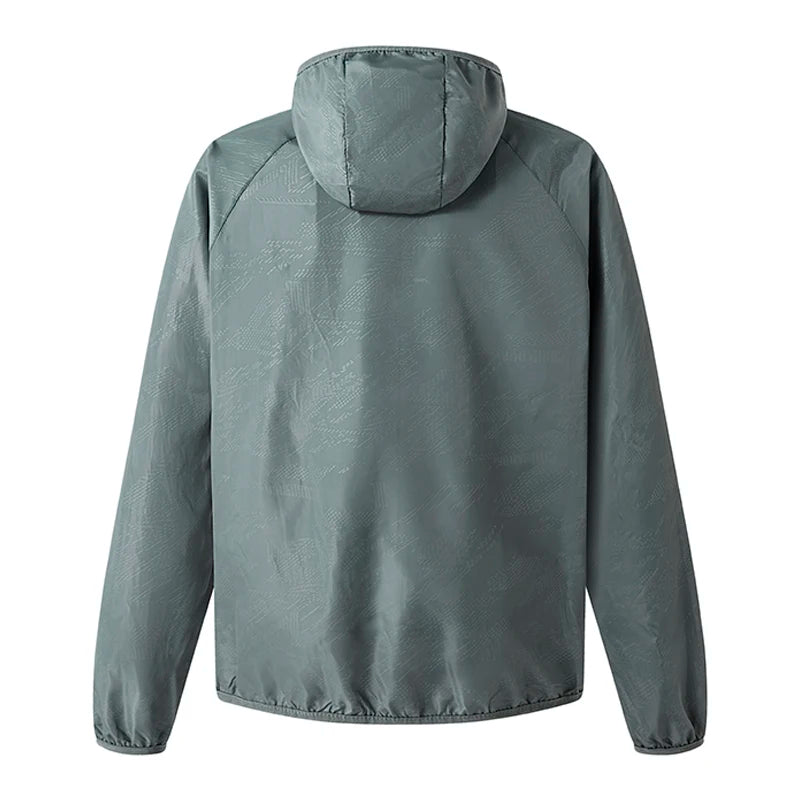 Women men lightweight waterproof jacket packable windbreaker with UPF 50 sun protection