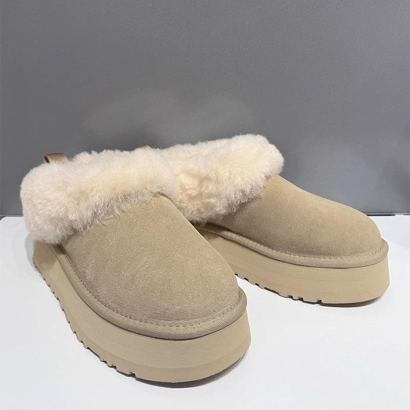 Sheepskin Boots | Women's Ankle Style, Wool Lined | Plush Winter Comfort