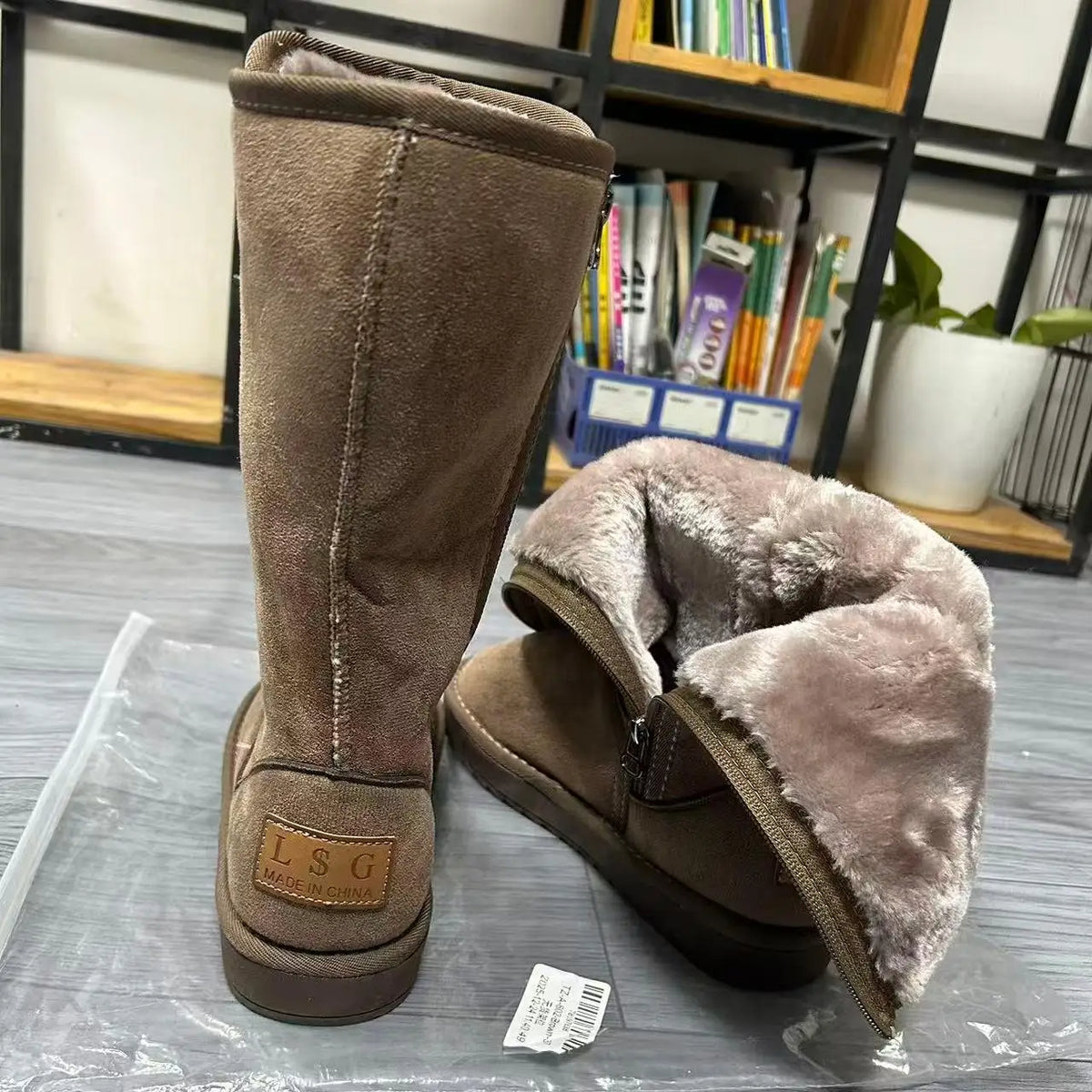 Women's Winter Boots | Waterproof Leather, Fur Lined, Calf High