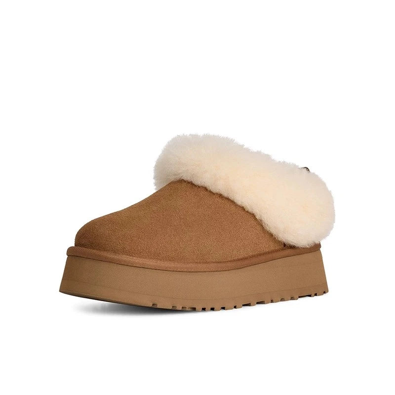 Sheepskin Boots | Women's Ankle Style, Wool Lined | Plush Winter Comfort