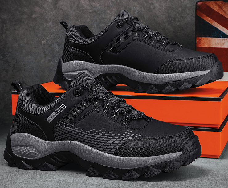 Men's Barefoot Trekking Shoes - Lace-Up - Lightweight - Durable