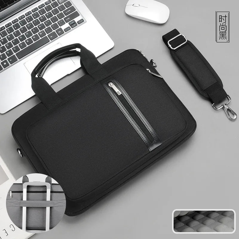 Laptop Bag | Airbag Shock Protection, Waterproof | 13-17.3 Inch