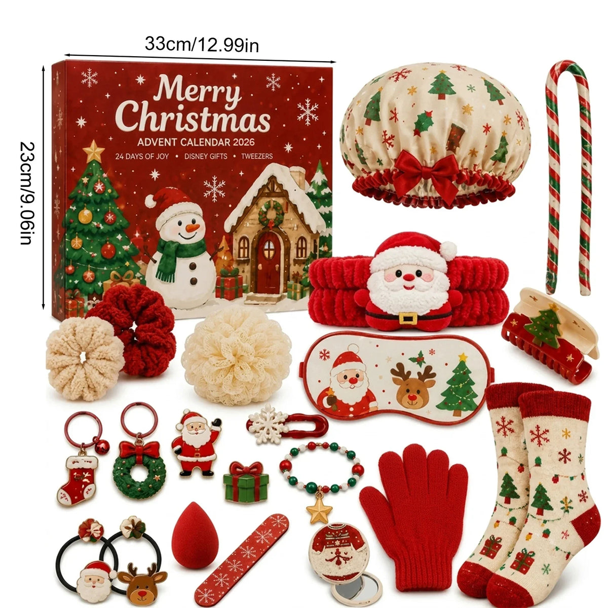 Advent Calendar for Girls 2026 24 Days Jewelry Making Craft Kit Gift