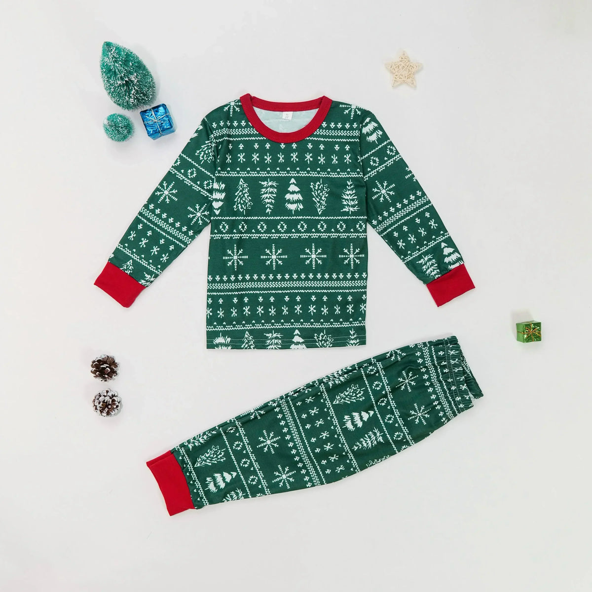 Christmas Pyjamas | Matching Family Sleepwear, 2 Piece Allover Print Set
