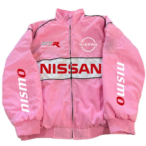 Motorcycle Jacket | Nissan 3D Print, Windproof, Retro American Style