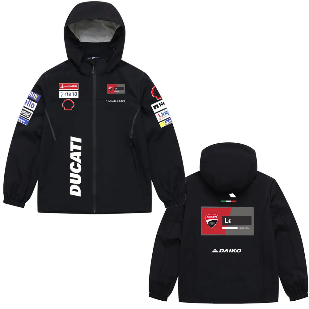 Motorcycle Jacket | Lightweight, Windproof, Rainproof | Unisex Racing Style