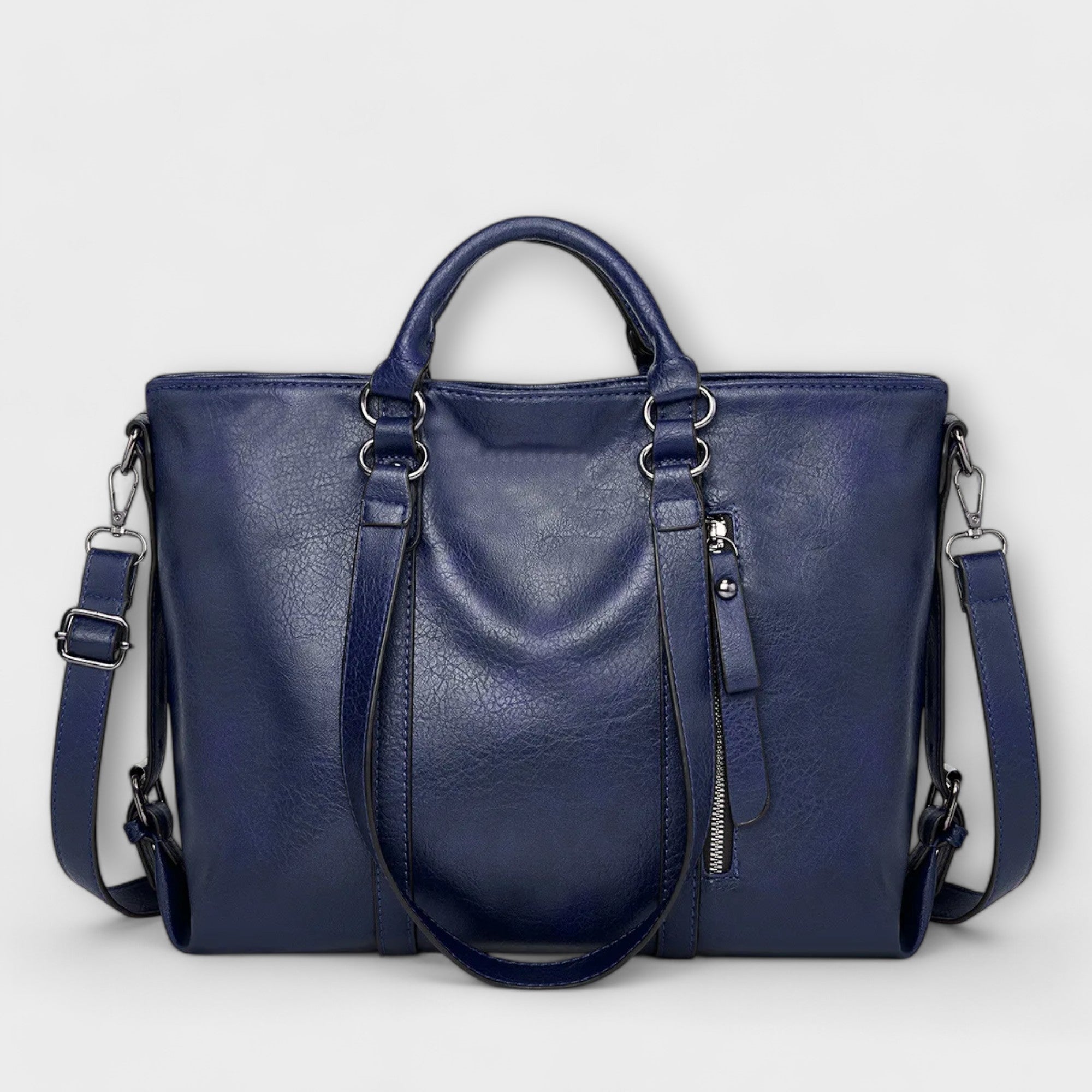 Women's Leather Bag | Large, Spacious Tote | Brown, Black, Blue