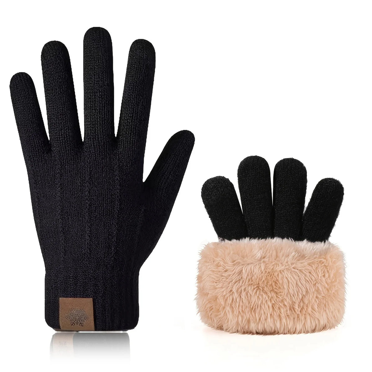 Winter Gloves | Unisex Thermal, Fleece Lined | Touchscreen Cycling Gloves
