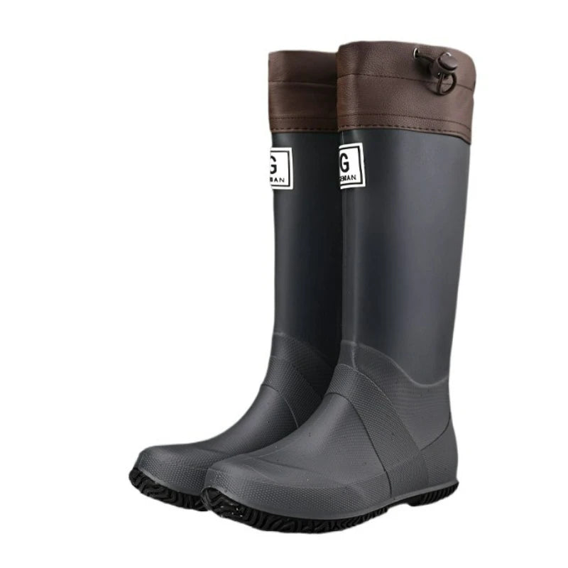 Wellies rain boots waterproof non slip knee high unisex