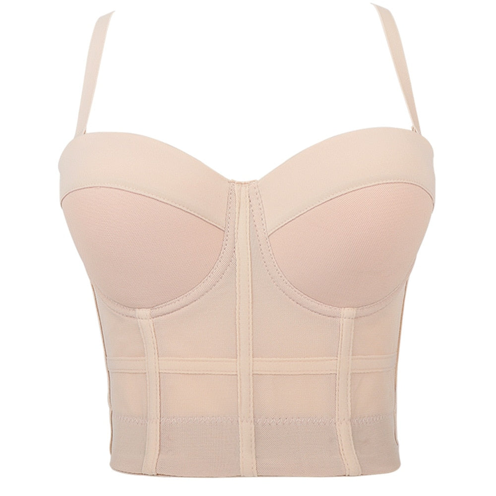 Push-Up Corset Bra | Lifting & Shaping | Adjustable Straps