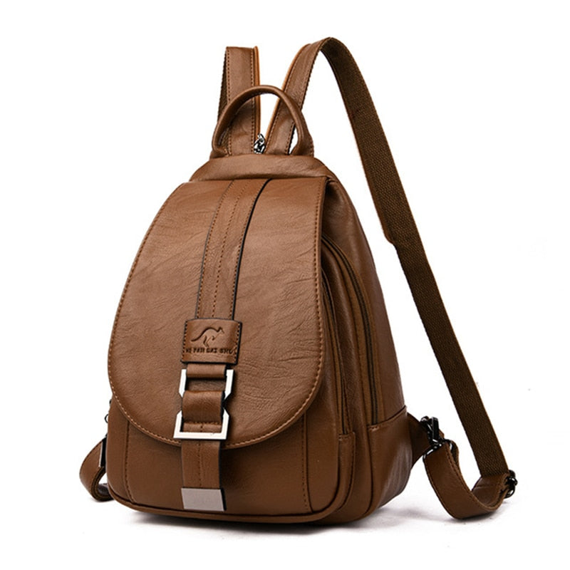 Women's Schoolbag | Waterproof Synthetic, Spacious | 7 Colors