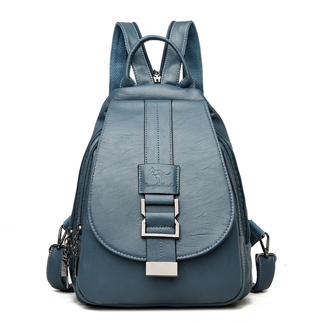 Women's Schoolbag | Waterproof Synthetic, Spacious | 7 Colors
