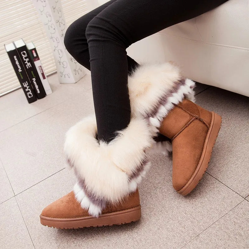 Sheepskin Boots | Women's Warm Lined Winter Boots | Snow, Cozy Comfort