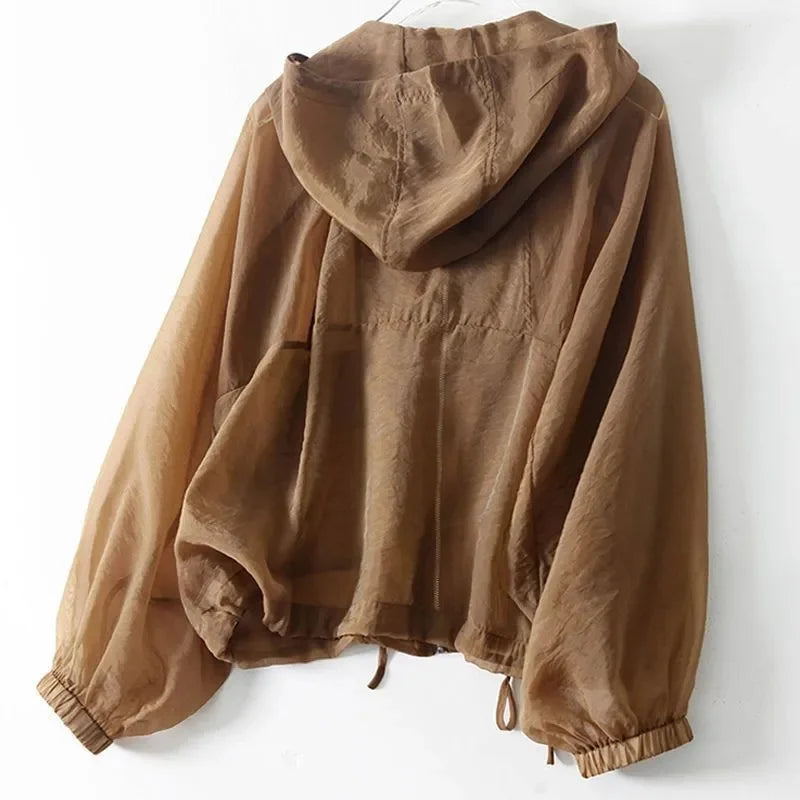 Sun Protection Hoodie | Lightweight Breathable | Women's Summer
