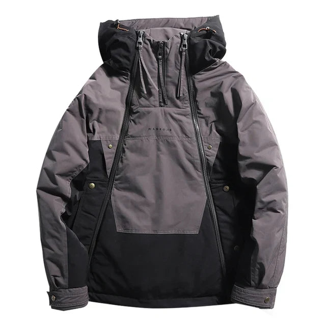 Rain Jacket | Techwear, Water-Resistant, Color Block